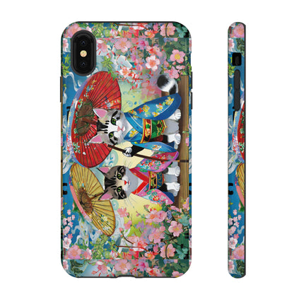 Kimono Kitties Phone Cases
