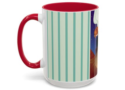 The Christmas Angel Colorful Mugs (11oz, 15oz)