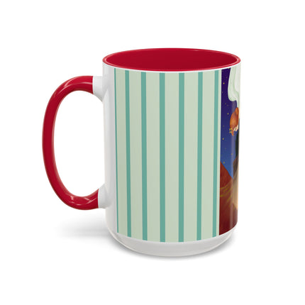 The Christmas Angel Colorful Mugs (11oz, 15oz)