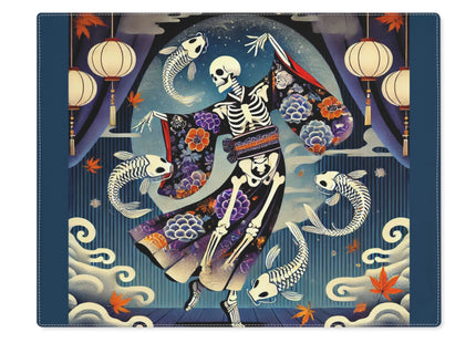 Skeleton Kabuki Performer Placemat, 1pc
