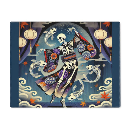 Skeleton Kabuki Performer Placemat, 1pc