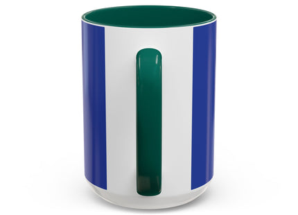 Tibetan Dragon Over Kabuki Duel Colorful Mugs (11oz, 15oz)