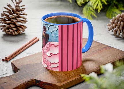 Winter Rose Empress Colorful Mugs (11oz, 15oz)