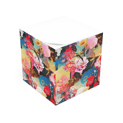 Ethereal Irises Note Cube
