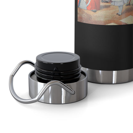 Off with her head! Off with— by Sir John Tenniel Copper Vacuum Insulated Bottle, 22oz