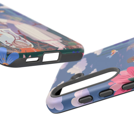 🐠🌸 The Enchanted Aquarium Garden Phone Case – Art Deco Underwater Fantasy