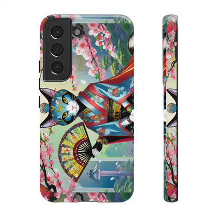 Cyberpunk Geisha Phone Cases