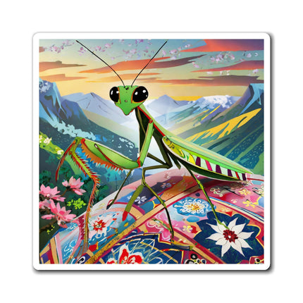 The Joyful Mantis Magnets (3 Sizes)