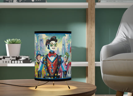 Cyber Punk Robots Tripod Lamp