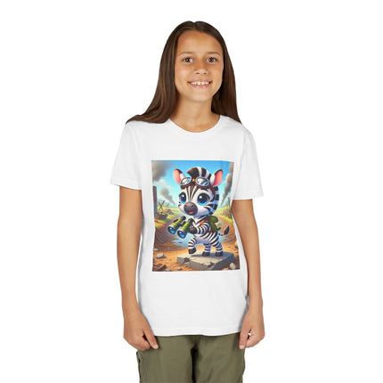 Zebra Lookout Youth Short Sleeve Tee