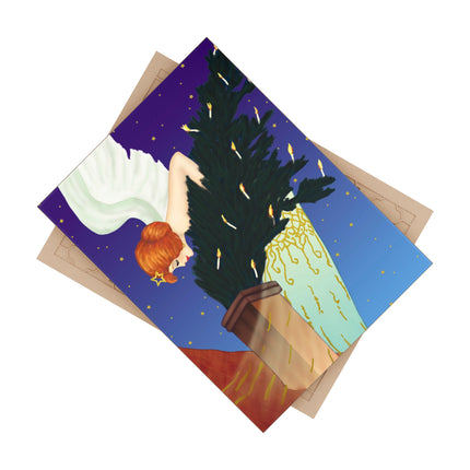 The Christmas Angel Ceramic Tile