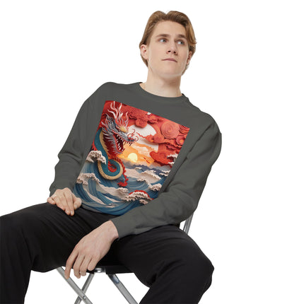 Stormbound Dragon Garment-Dyed Sweatshirt