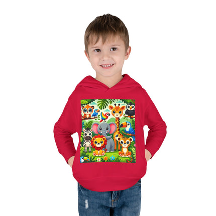 Jungle Friends Parade Toddler Pullover Fleece Hoodie