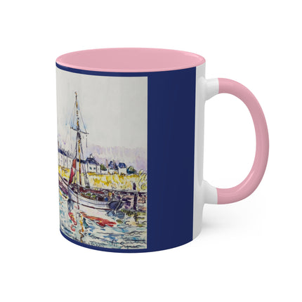 Le Croisic by Paul Signac Colorful Mugs, 11oz