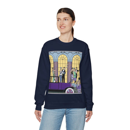 Au Revoir by George Barbier Heavy Blend™ Crewneck Sweatshirt