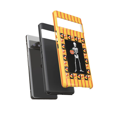 Candy Corn Skeleton Phone Cases