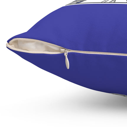 Coastal Elegance Spun Polyester Square Pillow