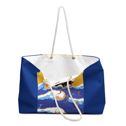 Golden Seas and Whimsical Dreams Weekender Bag