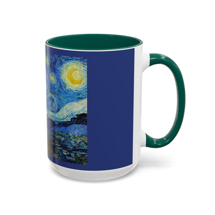 The Starry Night by Vincent Van Gogh Colorful Mugs (11oz, 15oz)