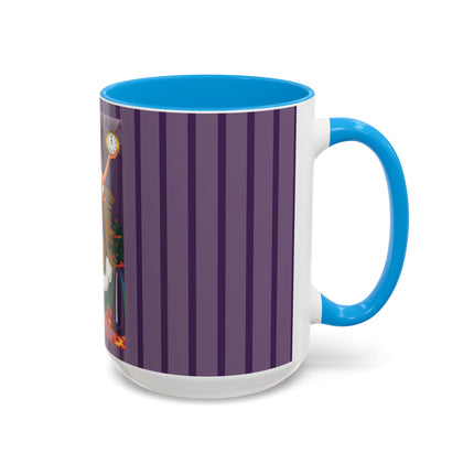 Countdown to Christmas Elegance Colorful Mugs (11oz, 15oz)