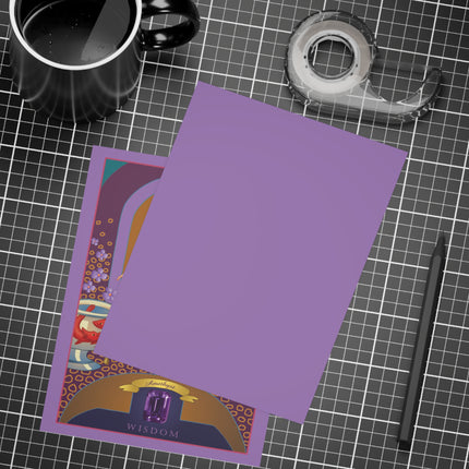 February & Amethyst (from the Gem Series) by Sofia Chiostri Postcards (envelopes included) - Bundles of 10, 30, 50 Pieces