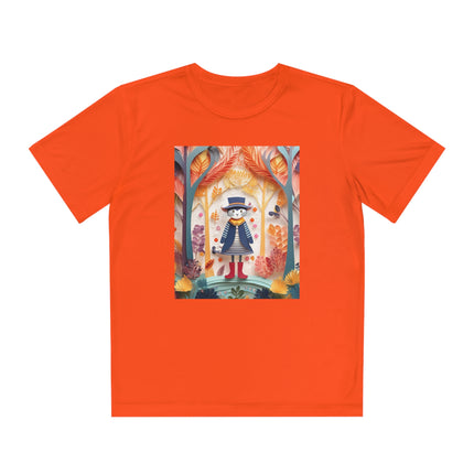 Cat in Boots in the Enchanted Forest Youth Competitor Tee