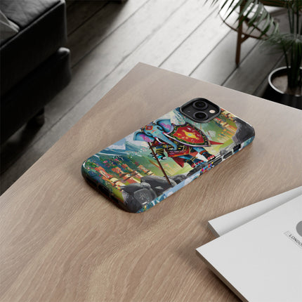 Cyberpunk Elephant Phone Cases
