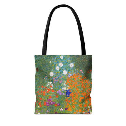 Cottage Garden by Gustav Klimt Tote Bag (AOP)