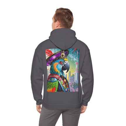 The Parrot Aristocrat – Heavy Blend™ Hooded Sweatshirt