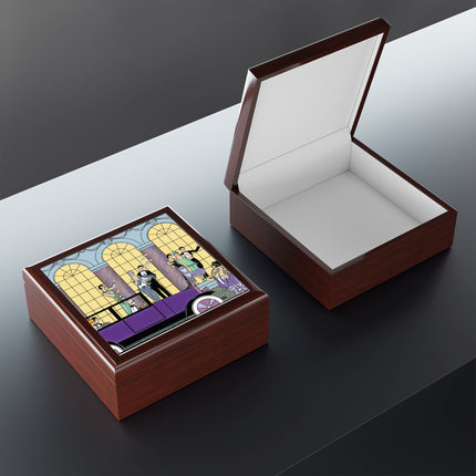 Au Revoir by George Barbier Jewelry Box