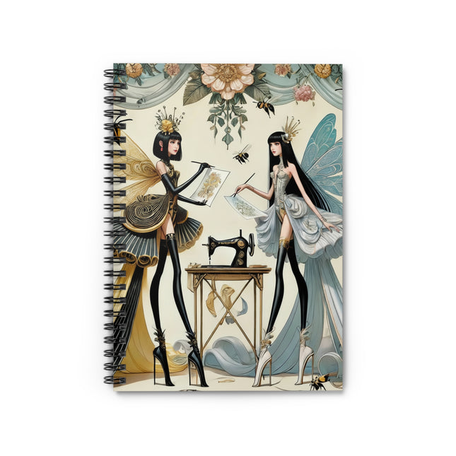 The Quiet Work of Fairies Spiral Notebook – Ruled Line