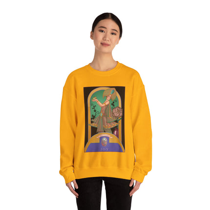 October & Opal, Tourmaline (from the Gem Series) by Sofia Chiostri Heavy Blend™ Crewneck Sweatshirt
