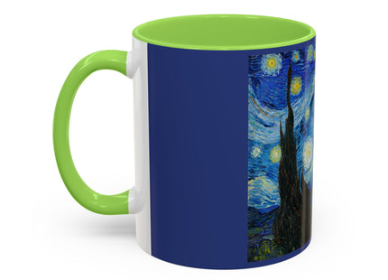 The Starry Night by Vincent Van Gogh Colorful Mugs (11oz, 15oz)