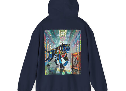 Cyber Panther’s Hunt – Heavy Blend™ Hooded Sweatshirt