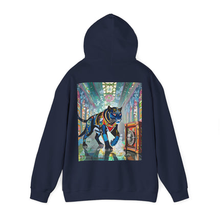 Cyber Panther’s Hunt – Heavy Blend™ Hooded Sweatshirt