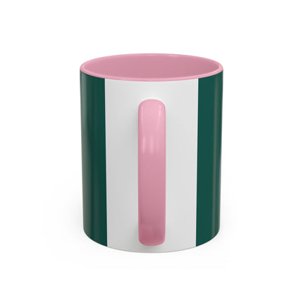 ☃️🎄 The Snowman's Christmas Companion Colorful Mug – Art Deco Holiday Fantasy
