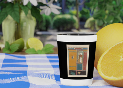 Pompeii Wall Pl.20 by Victor Steeger Ceramic Shot Glass