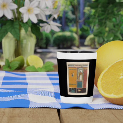 Pompeii Wall Pl.20 by Victor Steeger Ceramic Shot Glass