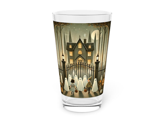 Ghostly Welcome – A Halloween Night Glass, 16oz