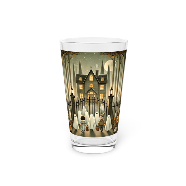 Ghostly Welcome – A Halloween Night Glass, 16oz