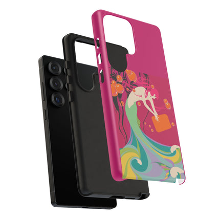 Mermaid Dive Phone Case – Vibrant Waves & Playful Elegance