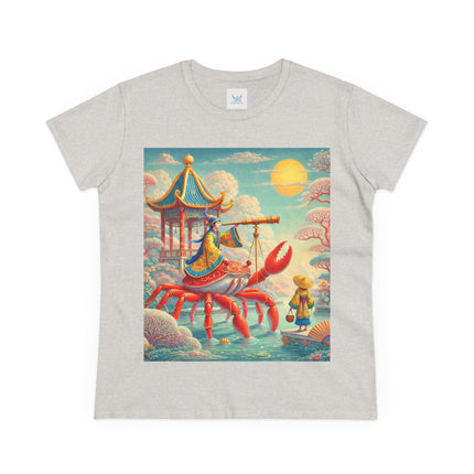 The Celestial Crab Navigator Cotton Tee