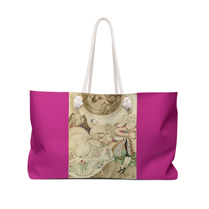 Sur talons rouges (On Red Heels) pl 01 by Gerda Wegener Weekender Bag