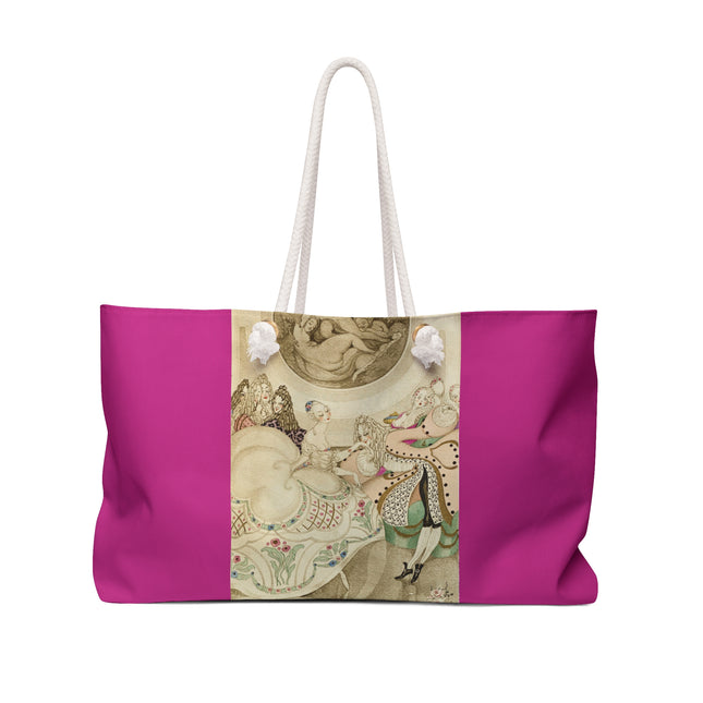 Sur talons rouges (On Red Heels) pl 01 by Gerda Wegener Weekender Bag