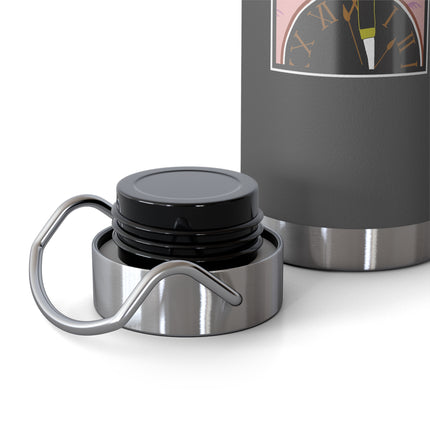 Woman Waiting for her Beloved at 1:59 by Kobayashi Kaichi Copper Vacuum Insulated Bottle, 22oz
