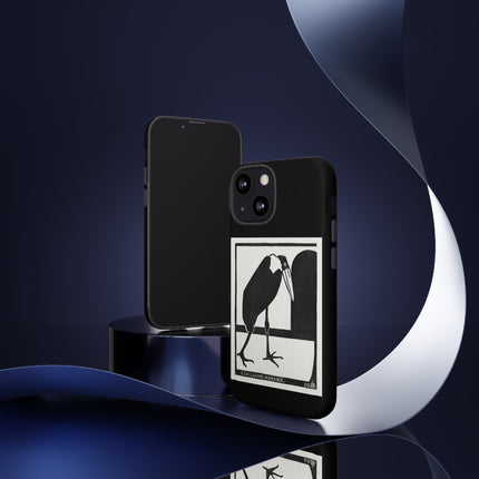 A Lame Marabou by Samuel Jessurun de Mesquita Phone Cases