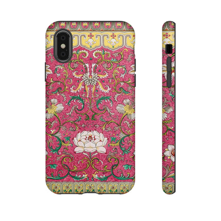 Pink Floral Pattern by Owen Jones Phone Cases
