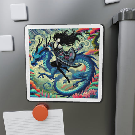 Mystic Guardian of the Sky Die-Cut Magnets (5 Sizes)