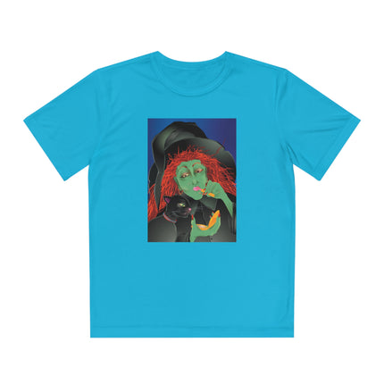 Mirror, Mirror A Witch's Touch Youth Competitor Tee