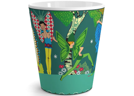 Enchanting Fairies of A Midsummer Night's Dream Latte Mug